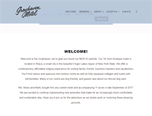 Tablet Screenshot of grayhavenmotel.com